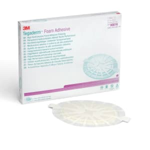 Solventum Corporation 3Mâ„¢ Tegadermâ„¢ High Performance AdhesiveBorder Foam Dressing, 19 x 22.2 cm Oval
