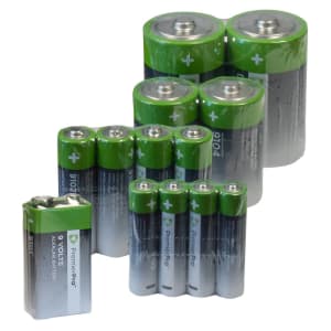 S2S Global Alkaline Battery PremierProâ„¢ AA Cell 3 Volt Disposable 4 Pack
