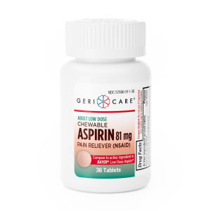 Geri-CareÂ® Low Strength Aspirin Pain Relief