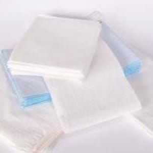 Tidi Products Stretcher Sheet TidiÂ® Everyday Flat 30 W X 48 L Inch White Tissue / Poly / Polyethylene Film Disposable