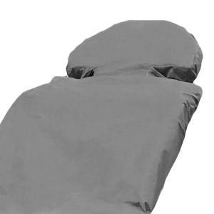 Taylor Healthcare Products SureFitâ„¢E Force Grey Fitted Stretcher Sheet, 36 x 88 Inch