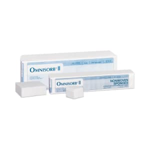 Tidi Products OmnisorbÂ® Nonwoven Sponge, 4 x 4 Inch, 4-Ply