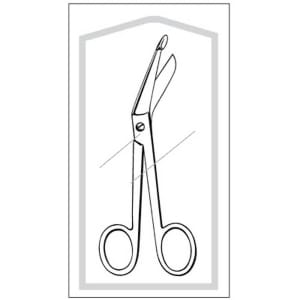 Sklar Econoâ„¢ Sterile Lister Bandage Scissors, 5-Inch Length