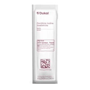 Sklar Dukal Povidone-Iodine Impregnated Swabstick, 4 Inch
