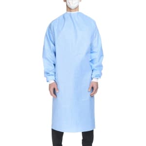 O&M Halyard Inc Halyard Basics Nonreinforced Surgical Gown with Towel, Extra Large