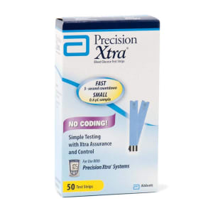 Abbott Precision Xtra Blood Glucose Test Strips