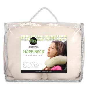 Brownmed IMAKÂ® Ergo Happineck Crescent Neck Pillow, Beige