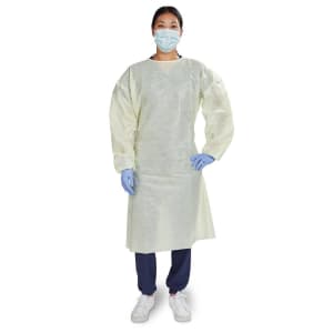 AMD Ritmed Protective Procedure Gown VersaGown 3X-Large White NonSterile AAMI Level 2 Disposable