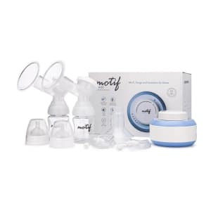 Motif Medical Double Electric Breast Pump Kit Twist