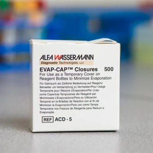 Alfa Wassermann AceÂ® Evap-Capâ„¢ Cap Closure for use with Ace, Ace AleraÂ® and VetACEâ„¢ Analyzers