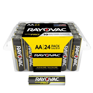 Energizer LLC RayovacÂ® Ultra Proâ„¢ Alkaline AA Batteries, 24 Pack