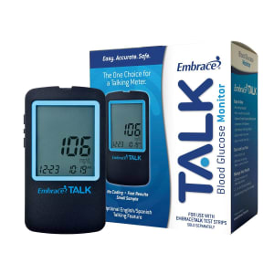 Omnis Health EmbraceÂ® Talkâ„¢ Blood Glucose Meter
