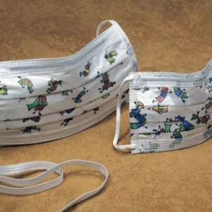 Cardinal Level 1 Procedure Mask, Pediatric Print