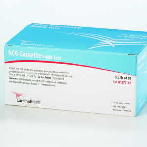 Cardinal Health hCG Pregnancy Fertility Reproductive Health Test Kit