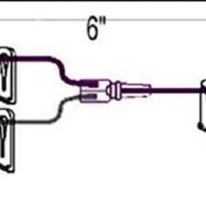 ICU Medical IV Extension Set ICU Mini Bore 8 Inch Tubing Sterile
