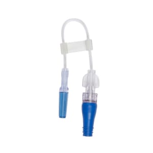 ICU Medical IV Extension Set ICU Needle-Free Port Small Bore 6 Inch Tubing Sterile