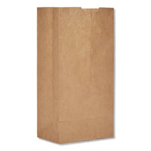 Essendant Co/United Stationers Brown Kraft Paper Bag, 4.3 x 2.4 x 7.9 Inch