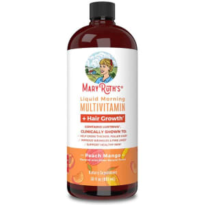 MRO MaryRuth LLC Multivitamin Supplement Mary Ruth'sÂ® Liquid Morning Multivitamin + Hair Growth Vitamin A / C / D / E 1,010 mcg - 90 mg - 20 mcg - 18 mg Strength Liqui