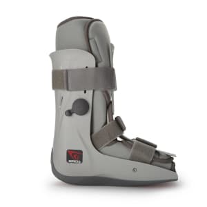 BregÂ® Genesis Mid-Calf Air Walker Boot, Large, Gray