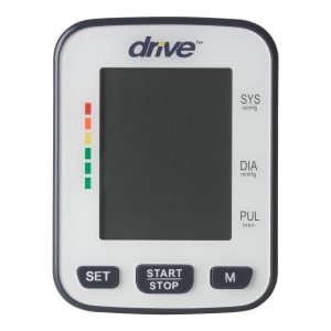 Drive DeVilbiss Healthcare driveâ„¢ Digital Blood Pressure Monitoring Unit, Wrist Cuff, Adult Medium