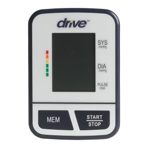 Drive DeVilbiss Healthcare driveâ„¢ Digital Blood Pressure Monitoring Unit, Large Size, Upper Arm