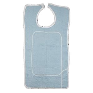 Beck's Classic Bib Beck's Classic Hook and Loop Closure Reusable Terry Cloth Blue