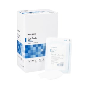 Cardinal Healthâ„¢ Eye Pad, 2.16 x 2.94 Inch