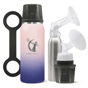 Ceres Chill Co Ceres Chill OG Stainless Steel Breast Milk Chiller Container, Blue & Pink Ombre