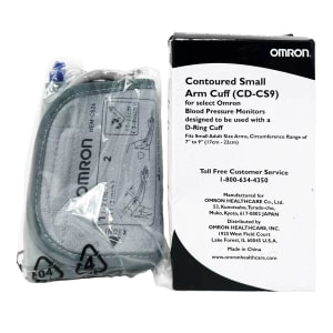 Emerson Healthcare OmronÂ® Small D-ring Reusable Blood Pressure Cuff, 17 to 22.8 centimeter