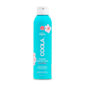 COOLA LLC CoolaÂ® Classic Body Sunscreen Spray SPF 50 Guava Mano Scent, 6-ounce Aerosol Can