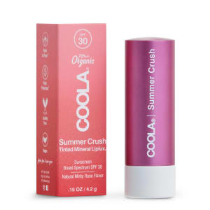 COOLA LLC Mineral LipluxÂ® Organic Lip Balm Sunscreen SPF 30, Summer Crush Tint