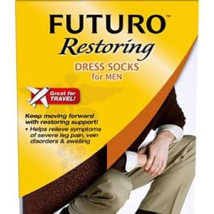 Body After Baby Compression Socks CAPA Knee High Large Black Closed Toe