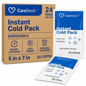 CareStockâ„¢ Instant Cold Pack, 5 x 7 Inch