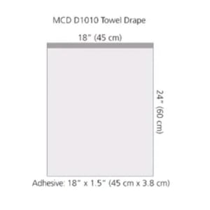 Cardinal Healthâ„¢ Sterile Towel Drape, 18 x 24 Inch