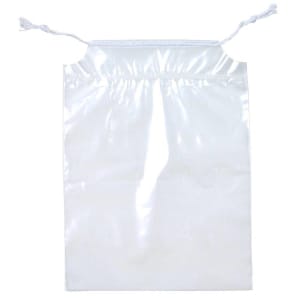 Elkay Plastics LKÂ® Polyethylene Pull-Tite Drawstring Bag, 2 Mil, 12 x 18 Inch