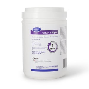 Essendant Co/United Stationers Diverseyâ„¢ OxivirÂ® 1 Hydrogen Peroxide Surface Disinfectant Wipes