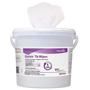 Lagasse Diverseyâ„¢ OxivirÂ® Tb Surface Disinfectant Wipes, 160 count