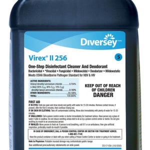 Essendant Co/United Stationers Diverseyâ„¢ VirexÂ® II 256 Surface Disinfectant Concentrate, 2.5 liter