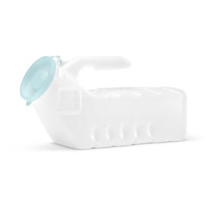 Medline Supreme Male Urinal With Cover