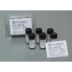 Polymedco Sed-ChekÂ® 2 Control Set for use with Sedimat and Manual procedures, Two Levels