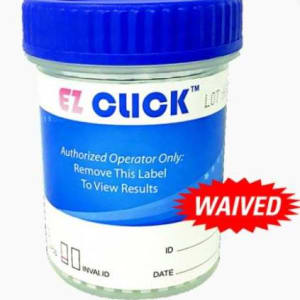 Hemosure Drugs of Abuse Test Kit EZ Clickâ„¢ AMP, BAR, BUP, BZO, COC, mAMP/MET, MDMA, MOR, MET, OXY, PCP, THC (pH, Oxidants, SG) 25 Tests CLIA Waived