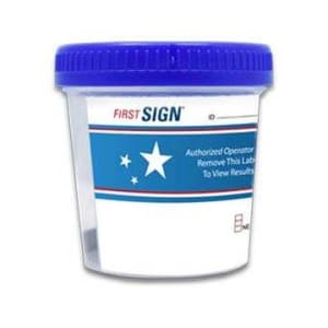 Hemosure Drugs of Abuse Test Kit First SignÂ® AMP, BAR, BUP, BZO, COC, mAMP/MET, MDMA, MOP, MTD, OXY, PCP, THC 25 Tests CLIA Waived