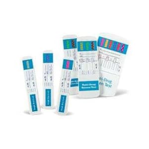 Hemosure Drugs of Abuse Test Kit First SignÂ® AMP, BAR, BZO, COC, mAMP/MET, MDMA, MTD, OPI, PCP, THC 25 Tests CLIA Waived