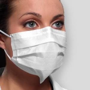 SPS Medical Supply Procedure Mask Ultraâ„¢ Sensitive ASTM Level 3 Earloops One Size Fits Most