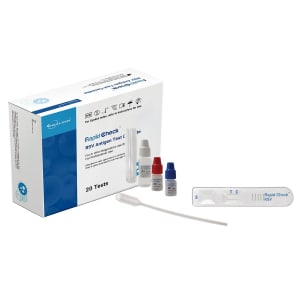 Germaine Laboratories Inc Respiratory Test Kit Rapid Checkâ„¢ Respiratory Syncytial Virus Test (RSV) 20 Test CLIA Waived