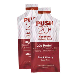 Global Health Products Oral Supplement PUSH 20+ Black Cherry Flavor Liquid 1.25 oz. Individual Packet