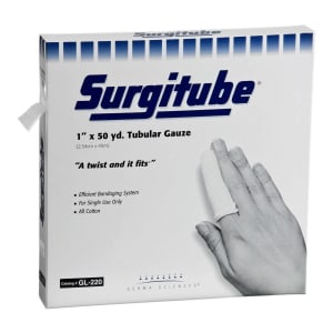 Gentell SurgitubeÂ® Tubular Retainer Dressing, Size 2, 1 Inch x 50 Yard