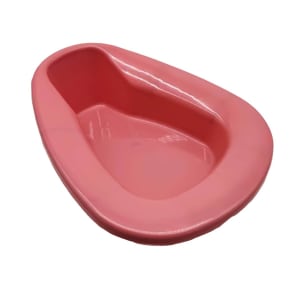 GMAX Industries Stackable Bedpan, Mauve, 2 Quart Capacity