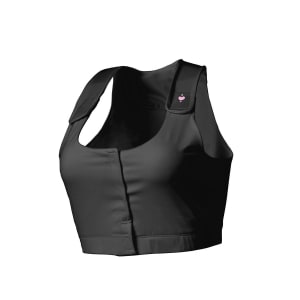 heart&core Sports and Medical LLC Serena Post Surgical Bra, Black, 2X-Large