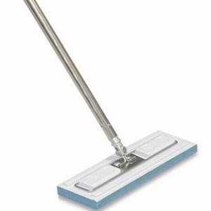Contec Inc Cleanroom Wet Mop Pad ContecÂ® Klean Maxâ„¢ Sealed Edge Large White Microfiber / Polyester Disposable